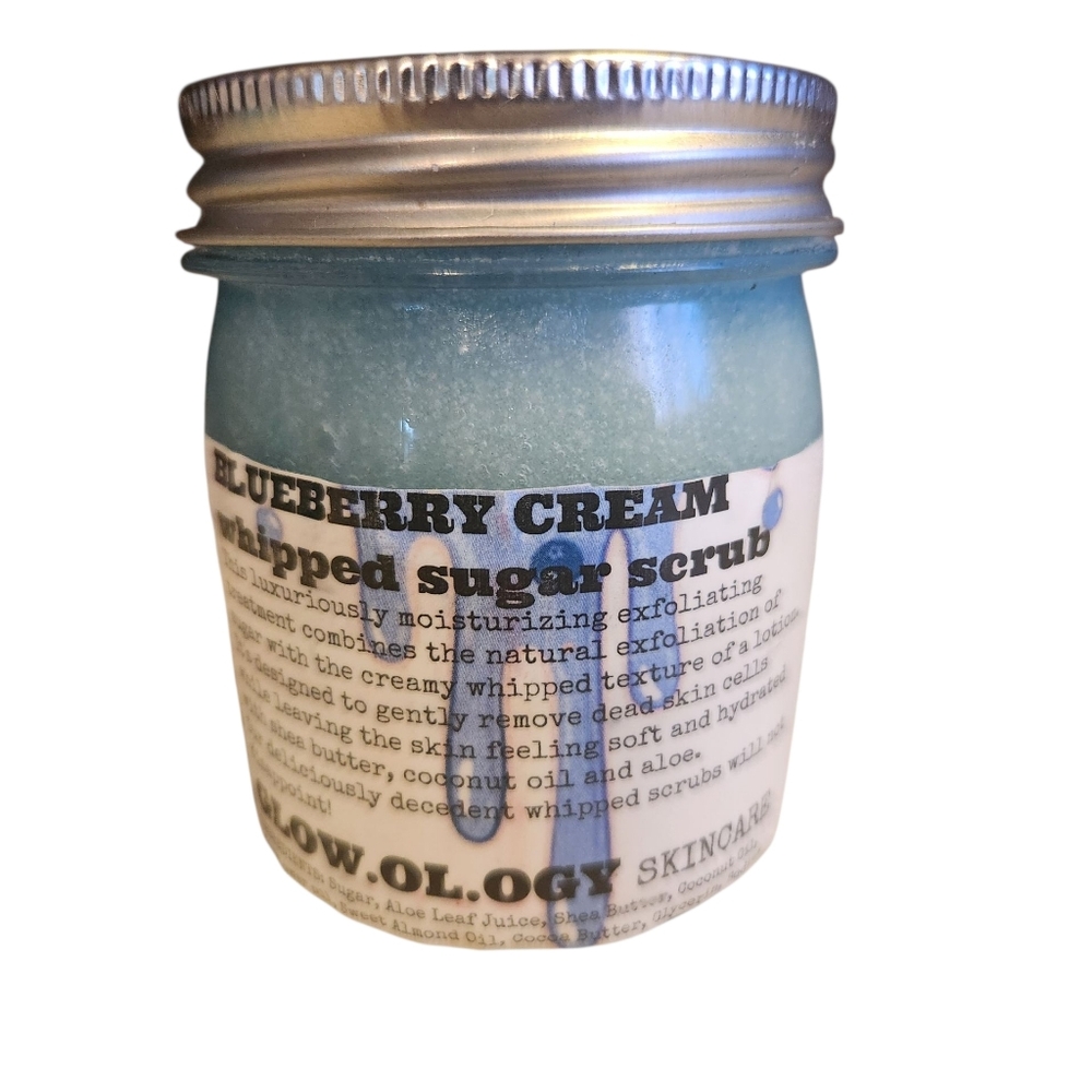 Blueberry Cream Whipped Sugar Scrub